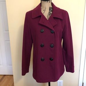 Purple Pea Coat